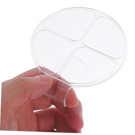 Operitacx 2 Stück Flüssige Foundation Palette Foundation Mischpalette Make Up Mischtablett Foundation Mischplatte Künstlerwerkzeug Nagelkunst Palette Nagelkunst Werkzeuge Make Up