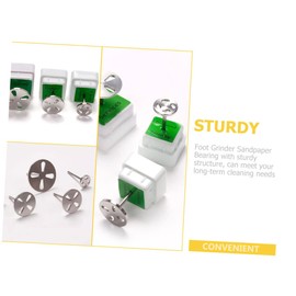 Mikinona Foot Sandpaper Bearing Wear-resistant Accessory for Easy Installation and Dead Skin Exfoliation for Home and Salon Pedicure Use