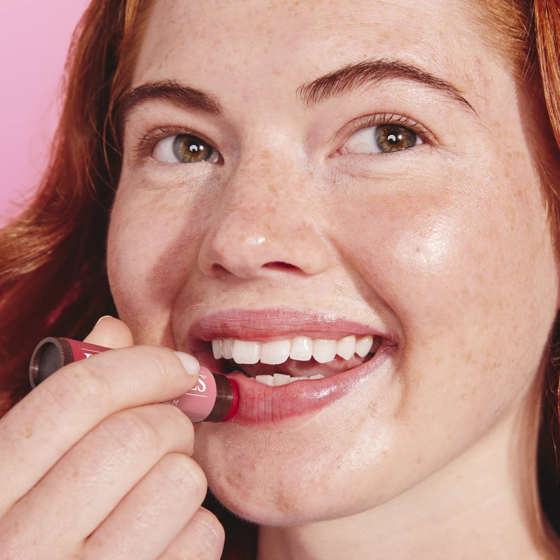 Burt's Bees Tinted Lip Balm Red Dahlia, Moisturising Lip Tint