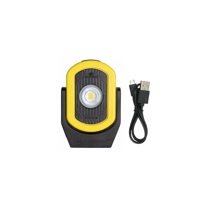Maxxeon MXN00812 - Workstar 812 Cyclops Rechargeable Work Light, 6'