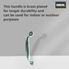 Ideal Security SK1 Spring-Loaded Strike for Fixed Storm Door Latches,