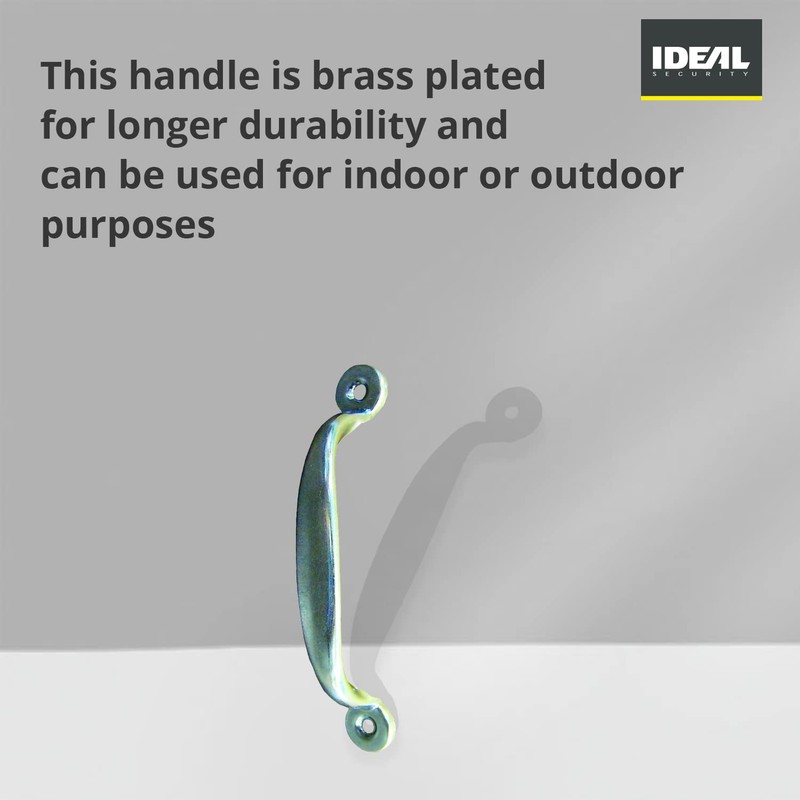 Ideal Security SK1 Spring-Loaded Strike for Fixed Storm Door Latches,