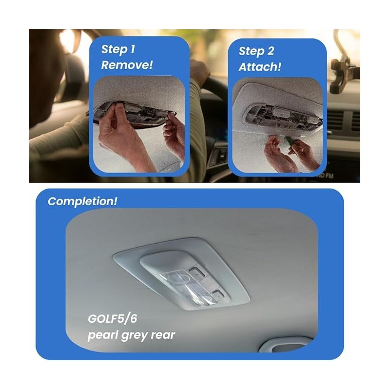 CASPORT Roof liner on the glasses compartment releases repair kit