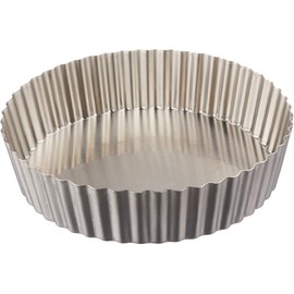 Suncraft PP-696 Quiche Patissiere Pastry Chef's Patissiere with Bottom 7.9 inches (20 cm), Made in Japan, Stainless Steel