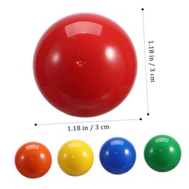 Generic 50pcs Openable Raffle Balls Fun Lottery Balls for Parties Home Activities and Games Lightweight Plastic Party Props