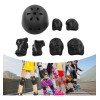 7pcs Kit De Protección De Patín Niños Con Casco Rodillera