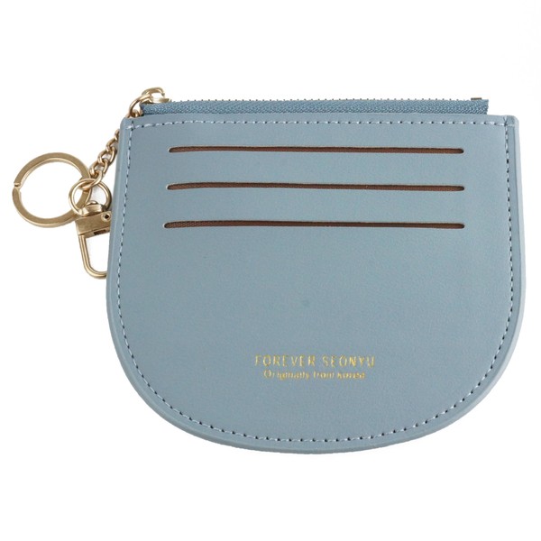 KOYOKOMA Fragment Case, Thin, Pass Case, With Chain, Mini Wallet,