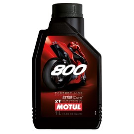 MOTUL OIL MOTUL 800 SYNTHETIC 2-STROKE 1L - 714.01.12 - ROAD RACING - Motul 800 2T Factory Line Road Racing is a synthetic motor oil -