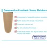 JianiMed Prosthetic Stump Shrinkers– Above Knee, 30cm, Compression, Amputee Socks,