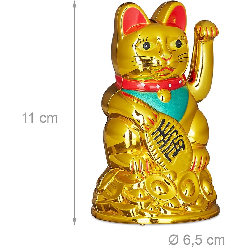 Feng Shui Gift Shop Maneki Neko Waving Cat Good Luck