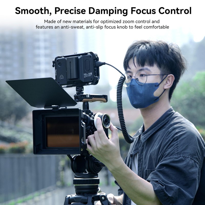 SmallRig Mini Follow Focus with A/B Stops & 15mm Rod
