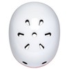 Ennui Elite Skate Helmet White Red Shiny One Size