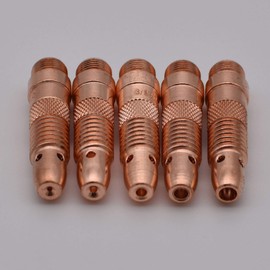 10Pcs Assorted Collet Body 10N30 10N31 10N32 10N28 406488 (0.040"-1/16"-3/32"-1/8"-5/32") & Collet 10N22 10N23 10N24 10N25 54N20 for TIG Welding Torch 17, 18 and 26