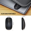 VssoPlor Wireless Mouse, 2.4G Slim Portable Computer Mice with Nano
