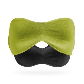 Marie Ernst Eye Mask Sleep Accessories, Comfortable Soft Travel Blindfold for Men and Women That Delivers A Tranquil Fully Restful Better Nights Sleep, Small-Child, Lime