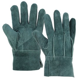 Otafuku Gloves Leather Gloves [Cow Split Leather, Oil Treatment, Back Seam, Inner Cotton Type] #470 LL