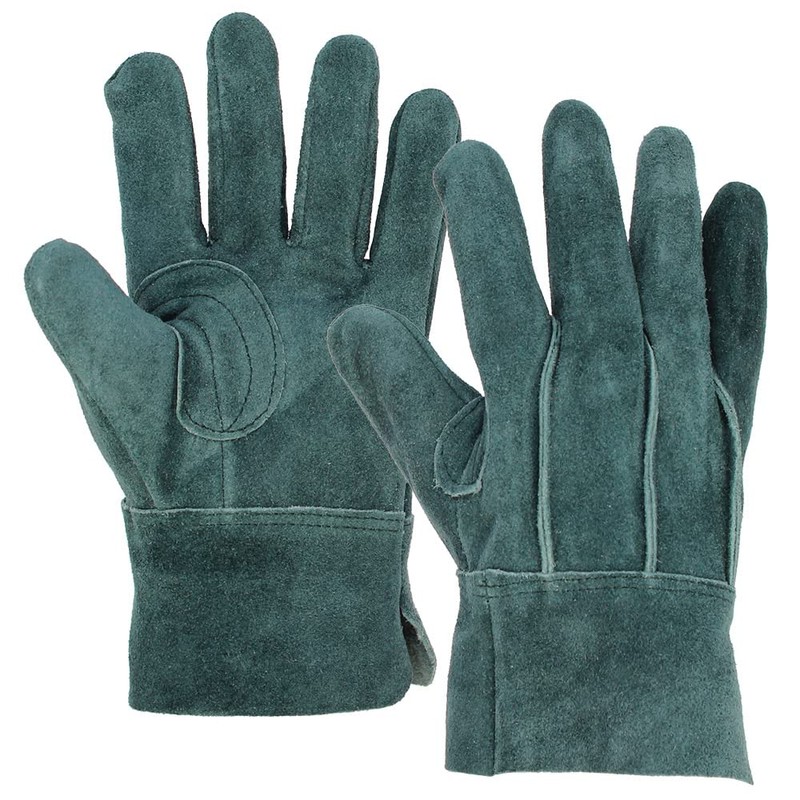 Otafuku Gloves Leather Gloves [Cow Split Leather, Oil Treatment, Back
