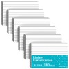 Notepads A6 Flash Cards, 6 Pack White Paper