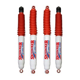 Skyjacker 7000 Series Pair of Front and Rear Hydro Shock Absorbers for 2005-2016 Ford F250 Super Duty F350 Super Duty 4WD with 0-3" Lift | Includes TrendsAuto Decal | H7091 H7060