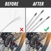 Laxzo ® 2Pcs Universal Bicycle Brake Cables, 1100mm Front &