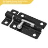 Door Security Slide Latch Lock, 2 Pack Keyless Entry Door