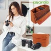 KINCHYGO, Padded Organizer Insert Bag – Soft Protective Cube for