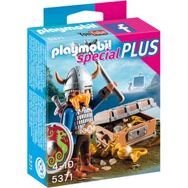 Playmobil 5371 Specials Plus Viking Toy with Treasure