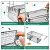SZHLUX Rat Trap,Mouse Traps Work for Indoor and Outdoor,Small Rodent