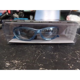 Orange County Choppers Safety Glasses Pearlescent Light Blue I/O Mirror Lens UV