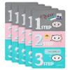 Holika Holika Fig Clear Blackhead 3-Step Kit Nose Pack, 5 Packs, 1 Pack / 홀리카홀리카 피그 클리어 블랙헤드 3 step 키트 코 팩, 5개입, 1개