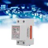 LCD Digital Electricity Meter Single Phase 2 Pin DIN Rail