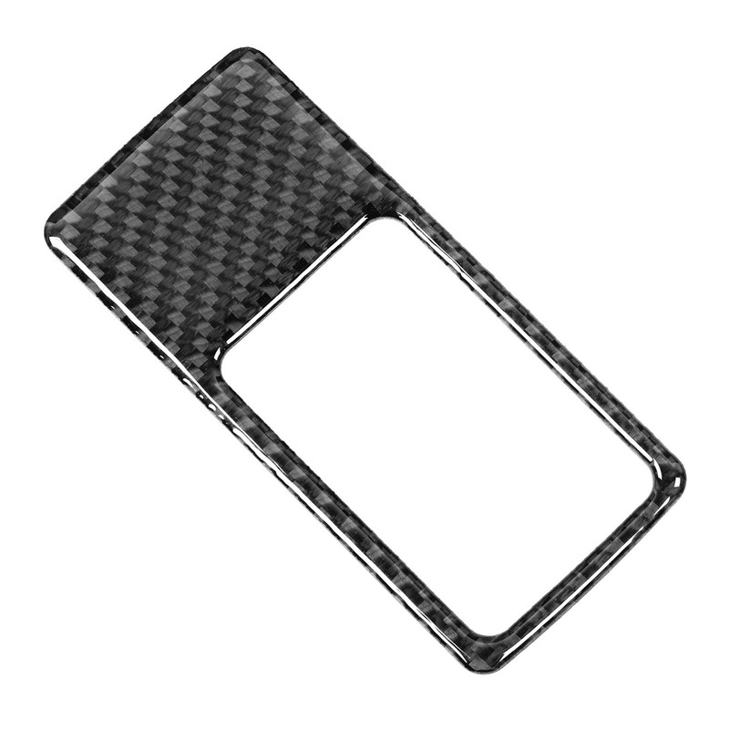 Parking Switch Panel Frame Cover Carbon Fiber Sticker Fit for