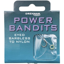 POWER BANDITS Drennan Eyed Barbless (8 to 8lb)