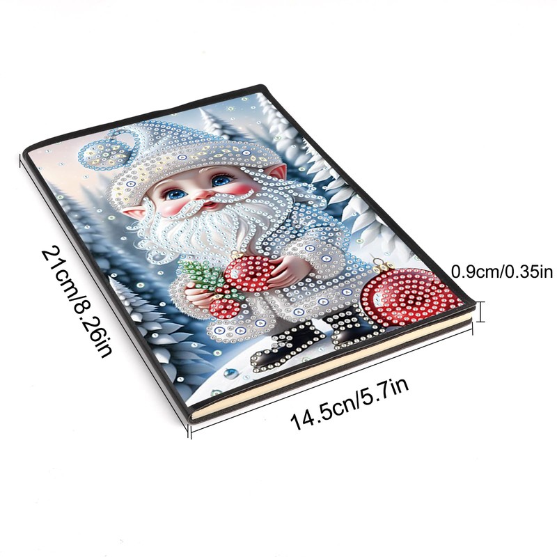 DCIDBEI Notebooks Diamond Painting Notebook A5 Diamond Painting Journal Book