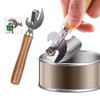 TEAMWILL 2pcs Stainless Steel Traditional Old Fashion Stab Can &