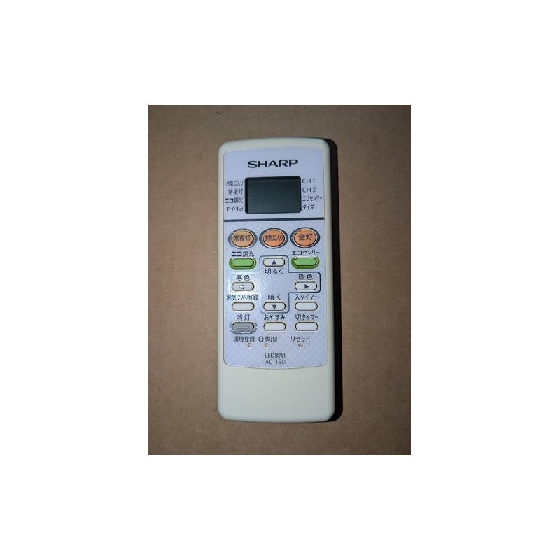 Sharp A011SD LED Light Remote Control