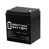 ML5-12 - 12 Volt 5 AH Rechargeable SLA Battery -