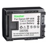 Kastar BP-808 Li-Ion Rechargeable Intelligent Battery for Canon FS10 FS11
