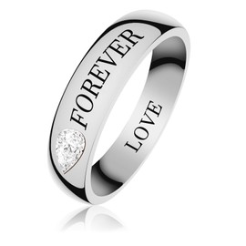 Gold Rings for Women,18K Gold/White Gold Plated Rings for Women Wedding Band Cubic Zirconia Stackable Rings Promise Ring for Her,Eternity Engagement Ring Jewelry Birthday Gifts,Love Ring,Size 6-10