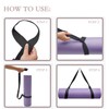 BAVALIN Yoga Mat Strap for Carrying - Cotton Yoga Mat