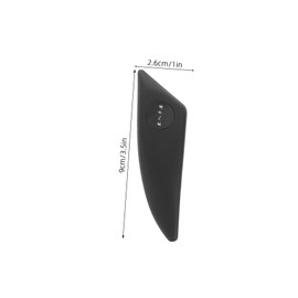 Ciieeo 4PCS Car Edge Protectors Heavy Duty PVC Collision Strips for Vehicle Doors Bumpers Sills Easy Installation Stylish Durable Protection Accessories