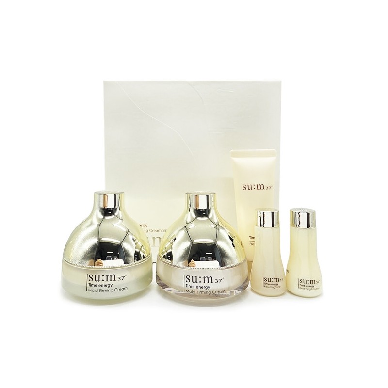 Sum37 Time Energy Moist Firming Cream 120ml Set / 숨37