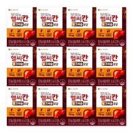 Chong Kun Dang Health Healthy Khan 800mg / 종근당건강 헬씨칸 800mg X 30캡슐 12박스 밀크씨슬 로얄
