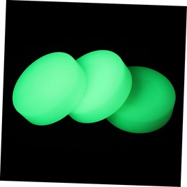 OHPHCALL Hockey Pucks 10pcs Hockey Glow Goal in Dark Indoor Table Balls for The Replacement Puck Discs Plastic Training