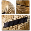 Cloudstyle Mens Sequin Tailcoat Swallowtail Suit Jacket Party Show Tux