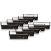 vhbw 10x Ink Ribbon Label Tape Compatible with Epson TM-U