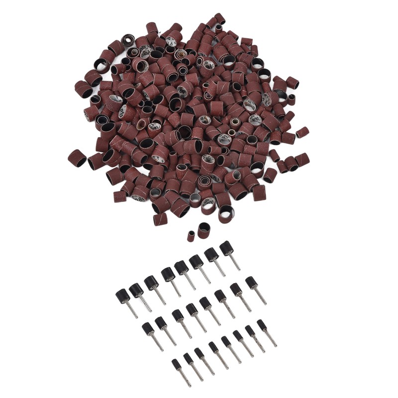 384Pcs Sanding Drum Sleeve Set Resin Drums Mandrels for Nuclear
