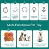 Dog Puzzle Toy, Tumble Slow Feeder Treat Dispenser for Puppy,Small