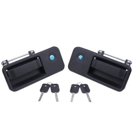 Solarhome Front Exterior Door Handle Set Left & Right Side 20398466 20398467 Fits Volvo VNL Truck FH12 FH16 FM10 FM12 FM7 FM9 NH12