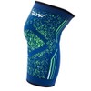 RYF Compression Knee Sleeve, Blue/Green, Medium